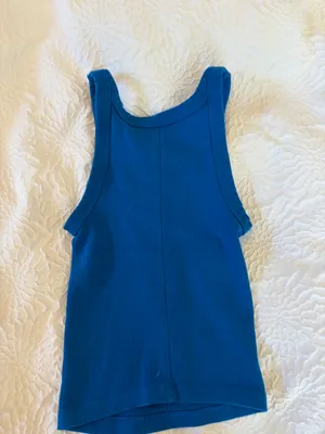 Blue ZARA Tank Top thumbnail 2