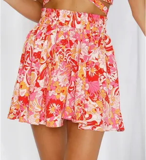 Hello Molly Pattern Shorts thumbnail 1
