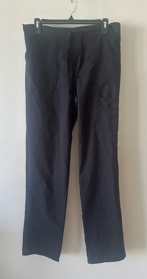 Women’s Scrubstar black scrub pants Small thumbnail 1