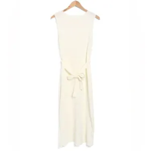 StitchDrop NWT Nantucket Sleeveless Knit Sweater Dress Optic White Size XL thumbnail 2