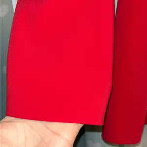 Vintage Worth Size 8 Red Women's Blazer thumbnail 6