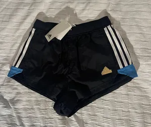 Adidas Black and Blue  Shorts thumbnail 1