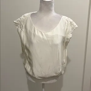 New With Tags By Anthropologie Silky Boatneck Blouse Sz M thumbnail 6