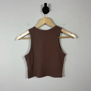 White Fox Boutique Women’s Embroidered Racquet Logo Tank Brown Size XS thumbnail 5