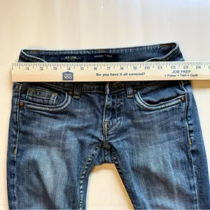 Vigoss Studio Y2K Flap Pocket Crop Jeans Women’s Size 00 / 24 thumbnail 6