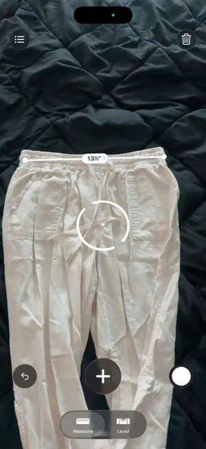 {CATO} Baby Pink Drawstring Linen Blend Beach Pants thumbnail 6