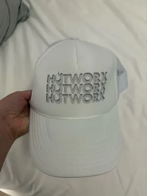 Hotworx Trucker Hat White thumbnail 2