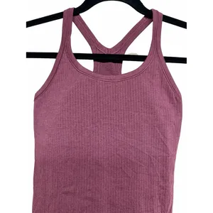 Lululemon Ebb to Street Tank Top Burgundy Women's Size‎ 4 thumbnail 3