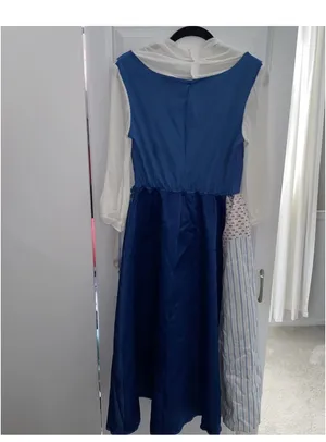 Adult Peasant Belle Costume - Beauty and the Beast Movie Women’s Small 4-6 thumbnail 7