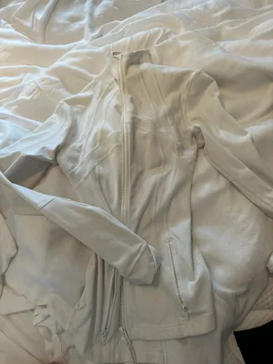 Lululemon White Define Jacket thumbnail 1