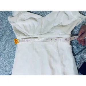 NWT Lulus Size Small Simply Delightful White Tie-Back Flutter Sleeve Maxi Dress thumbnail 10