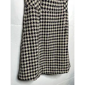 NEW Boutique Brand KORI Houndstooth Mini Dress Size Medium Sleeveless thumbnail 3