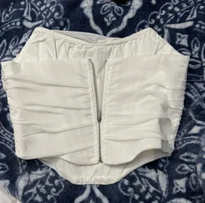 White Corset Top thumbnail 2