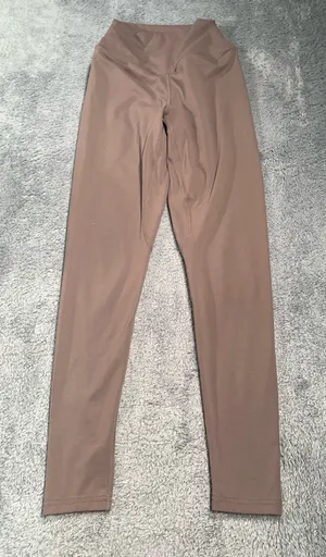 Balance athletica Brown High-Waisted Leggings XS thumbnail 1