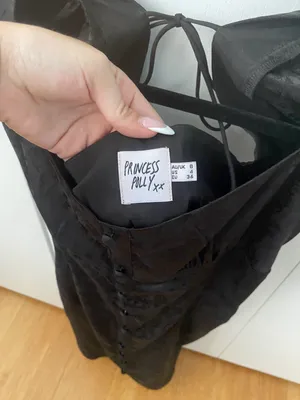 Princess Polly Black Mini Dress thumbnail 2
