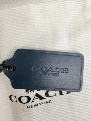 Coach Blue Hangtag With Pink  Stamped thumbnail 2