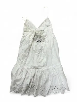Zara White Mini Dress 👗 thumbnail 2