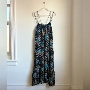 Natural Life Alice Metallic Floral Maxi Dress thumbnail 4
