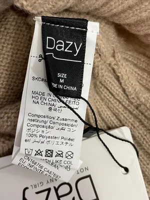 Dazy Classic Crewneck Pullover Sweater thumbnail 4