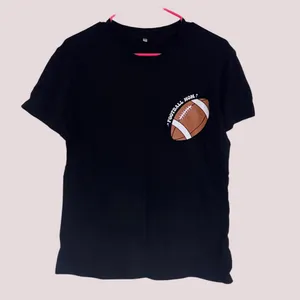 NWT “In My Football Mom Era”‎ Black Tee - Med thumbnail 3