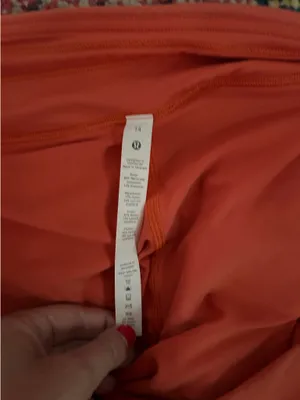 Coral Lululemon Skort thumbnail 3