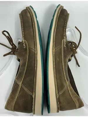 NEW Ariat Women’s Cruiser Castaway Shoes Sz 9.5 B Brown Leather Lace Up Moc Toe thumbnail 6