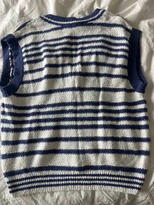 Anthropologie Striped Sweater Vest thumbnail 5