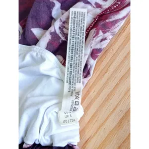 FP Movement Free People Women's Athletic Running Shorts Size S Burgundy Floral thumbnail 8
