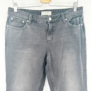 Free People FP We The Free Womens Raw Hem Distressed Western Flare Jeans Size 29 thumbnail 3