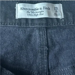 90s Straight Ultra High Rise Denim Jeans from Abercrombie & Fitch. thumbnail 5