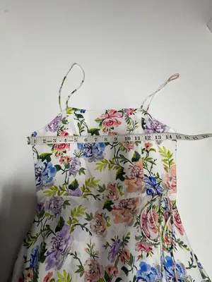 Alice & Olivia Trixie Floral Spaghetti Strap Mini Dress - Size 2.‎ thumbnail 9