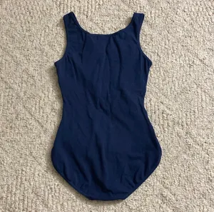 Navy Blue Capezio Tank Leotard thumbnail 2