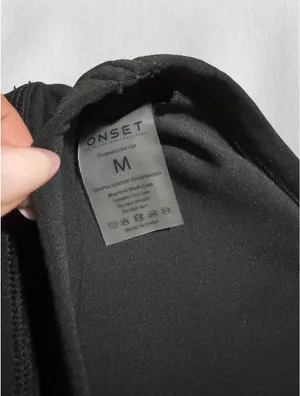 Onset Halter Sports Bra Black Size M thumbnail 3