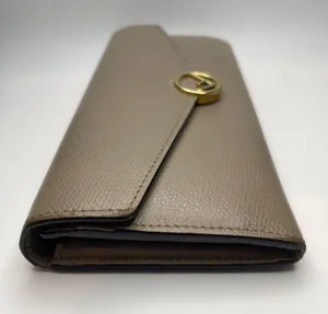 Fendi Vitello Cruise F is Fendi Continental Envelope Wallet Tortora - Preowned thumbnail 4