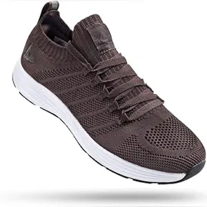 PEAK Tennis Shoes Size 7 Brown Lightweight Walking Slip-on Running‎ shoes A24 thumbnail 1