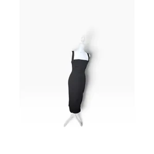 Lulus Women Black Midi Dress Size M thumbnail 4