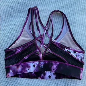LULULEMON Women's Purple Sports Bra SIZE 8 thumbnail 2