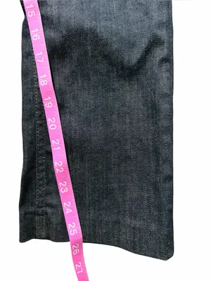 Zara Dark Wash Jeans Size 0 thumbnail 6
