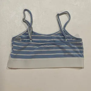 Edikted Bralette Bundle XS Blue Stripe Floral Cami Y2K Coquette Set thumbnail 4