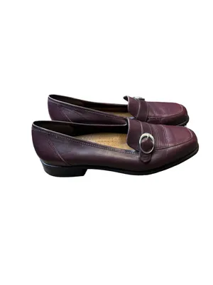 ✨ Naturalizer Flex Womens Size‎ 7.5 Narrow Leather Loafers Comfort Work Shoes ✨ thumbnail 5