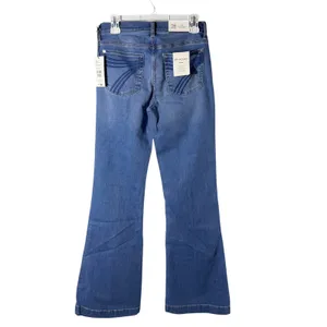 NWT 7 For All Mankind Tailorless Dojo Wide Leg‎ Trouser Jeans Mid Rise 28 thumbnail 7
