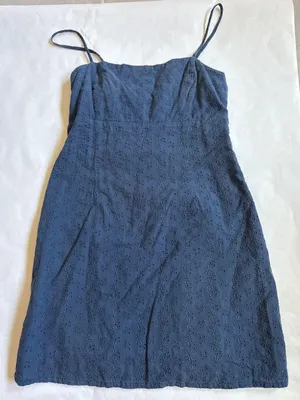 Garage Mini Dress Blue thumbnail 1