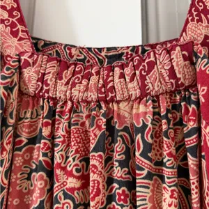 Love the Label Anthropologie Floral Ruffle Sleeve Dress XS thumbnail 8