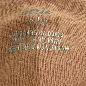 Aerie Cropped Long Sleeve Tee Small Light Brown 100% Cotton thumbnail 3