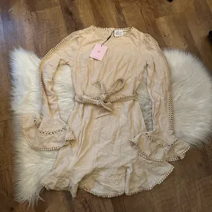 HELLO MOLLY Follow My Lead Dress Beige thumbnail 3