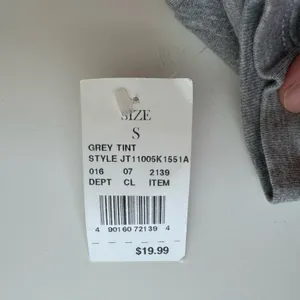 NWT Stranded Smile Gray Womens size Small thumbnail 9