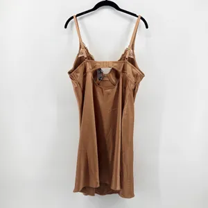 Victoria's‎ Secret XL Bronze Sequin Floral Underwire Slip Dress Gold Embroidery thumbnail 7