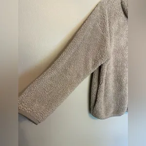 Victoria’s Secret Jacket Pink Gorpcore Cozycore‎ Sherpa Zip-Up Deep Pile Teddy M thumbnail 6