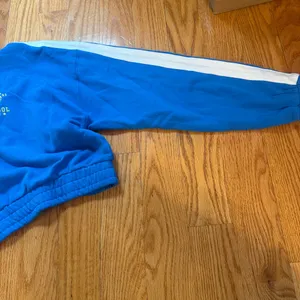 ⭐️Garage Bright Blue Hoodie with White Patch Detail thumbnail 6