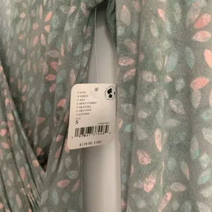 Free People Shayla Floral‎ Long Sleeve Wrap Midi Dress Size S - Mint Combo - NWT thumbnail 12